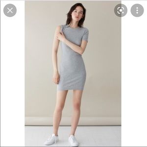 Everlane Pima Microrib T-shirt dress size medium